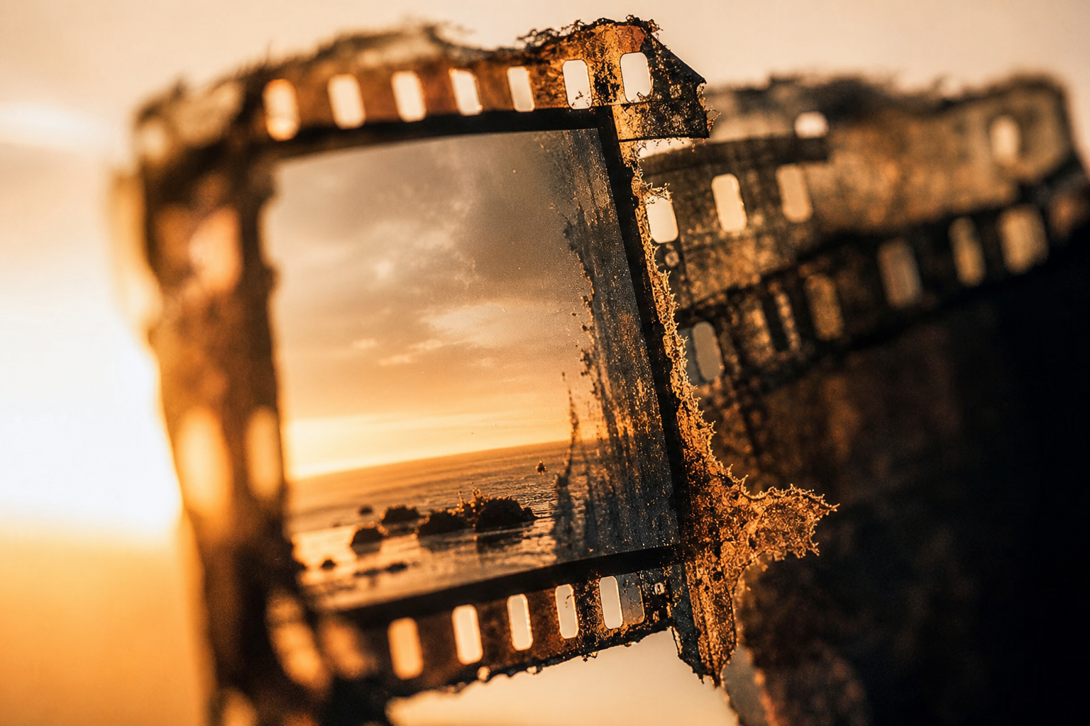 Frame cinematográfico de barco en movimiento representando continuidad de cámara en vídeo IA